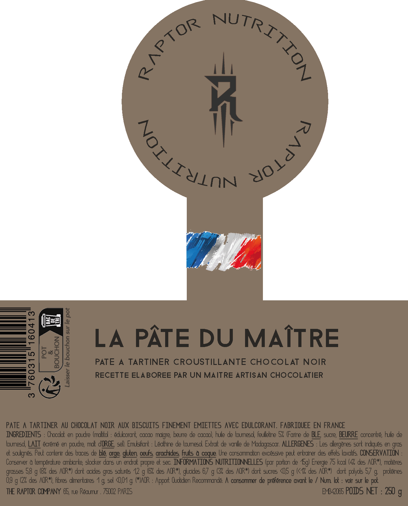 La Pâte du Maître-Artisan Chocolatier Français