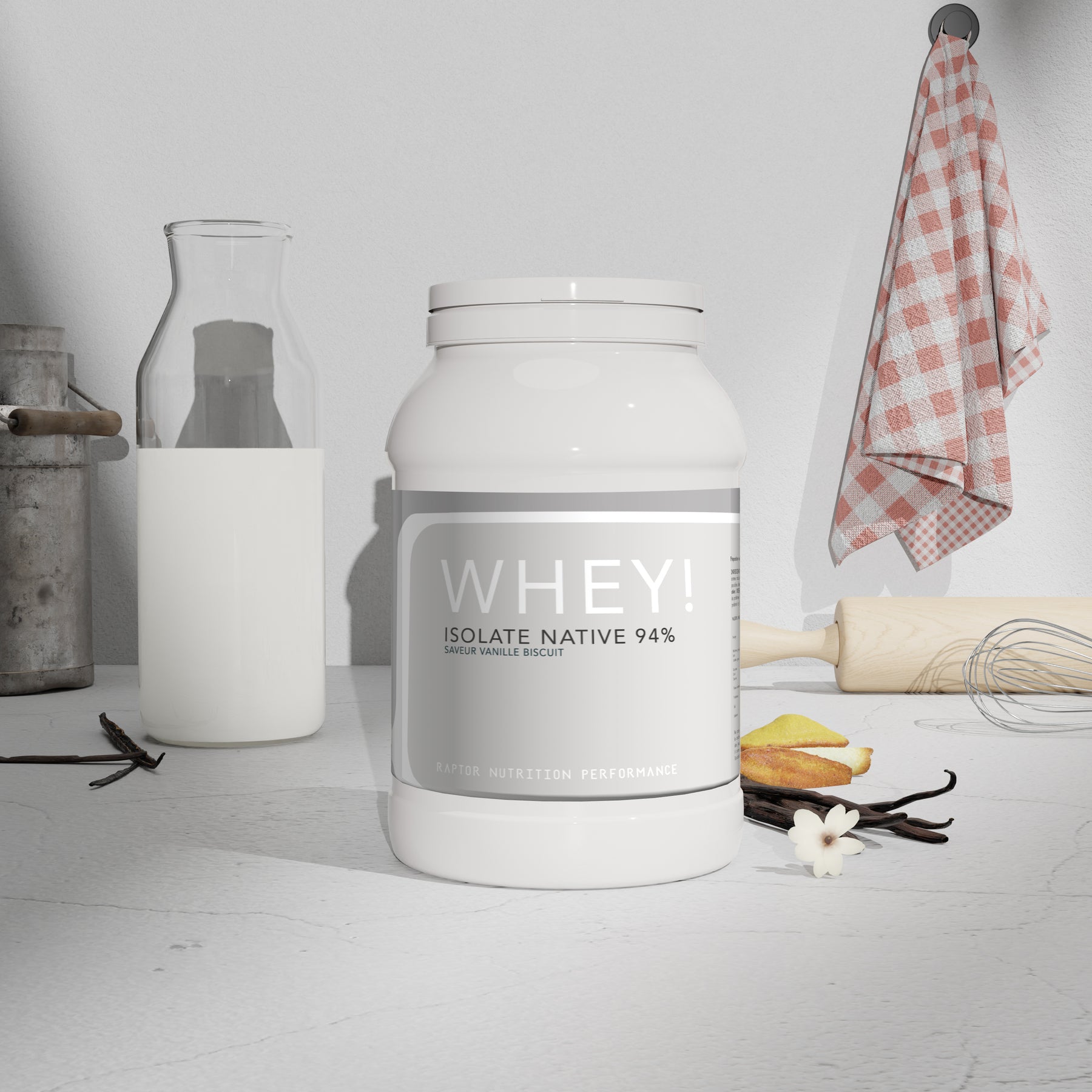Whey Isolate Native 94% - Vanille Biscuit